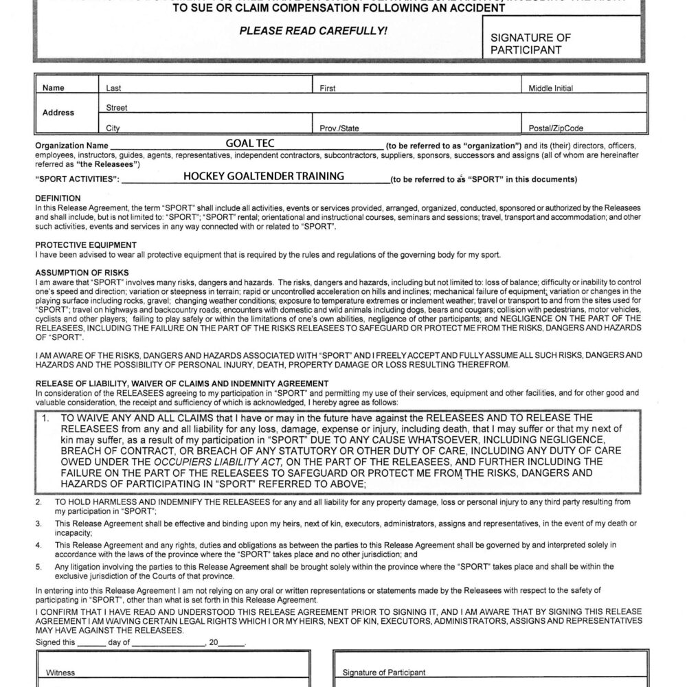 online-waiver